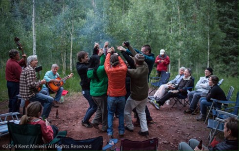 Camping Wedding near Aspen
